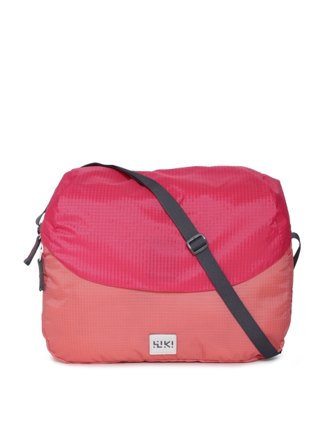 

Wildcraft Wiki Unisex Pink Messenger Bag