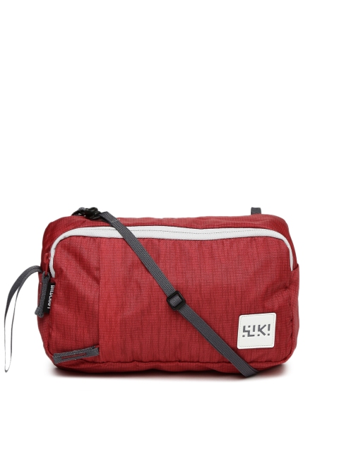 

Wildcraft Wiki Men Red Wristlet Messenger Bag