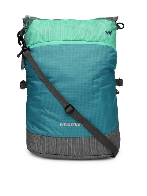 

Wildcraft Unisex Green & Blue Messenger Bag