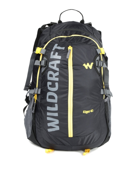 

Wildcraft Unisex Black Eiger Rucksack