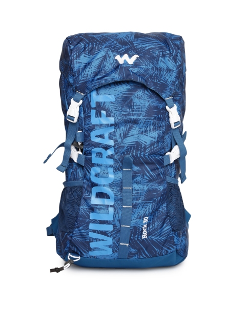 

Wildcraft Unisex Blue Printed Rock Rucksack