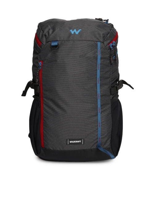 

Wildcraft Unisex Black Solid Override Backpack