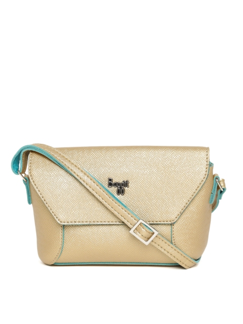 

Baggit Gold-Toned Solid Sling Bag