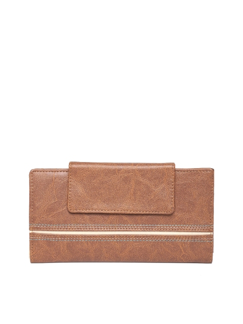 

Baggit Women Brown Solid Two Fold Wallet
