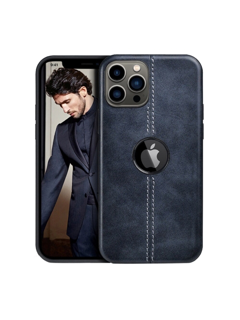 

TREEMODA Navy Blue Solid iPhone 13 Pro Back case