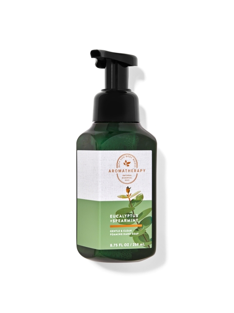 

Bath & Body Works Aromatherapy Eucalyptus + Spearmint Gentle Foaming Hand Soap - 259 ml, Green