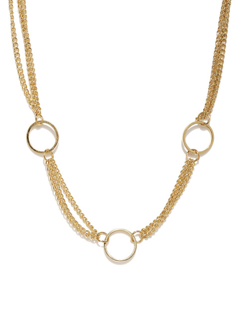 

Golden Peacock Gold-Plated Choker Necklace