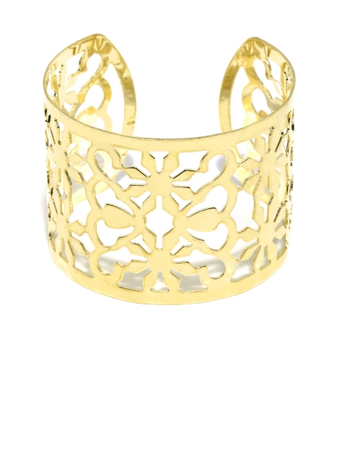 

Golden Peacock Gold-Plated Cuff Bracelet