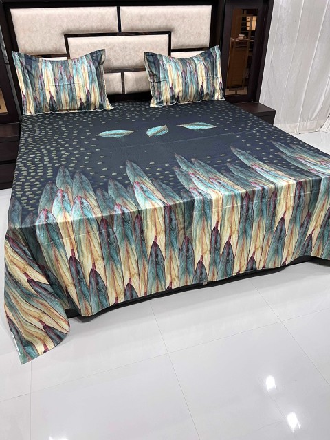 

Pure Decor Unisex Green Bedsheets