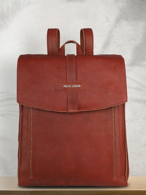 

PELLE LUXUR Women Red Backpacks
