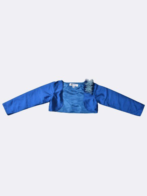

Jelly Jones Girls Party Embellished Crop Shrug, Blue