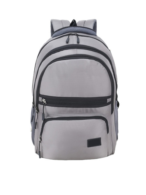 

LOOKMUSTER Unisex Black & Grey Colourblocked Laptop Bag