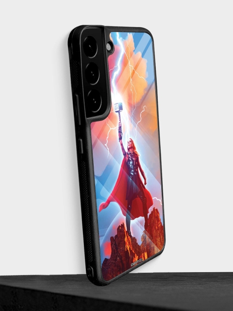 

Macmerise Red & Blue Raise the Mjolnir Samsung S22 Plus Mobile Phone Case