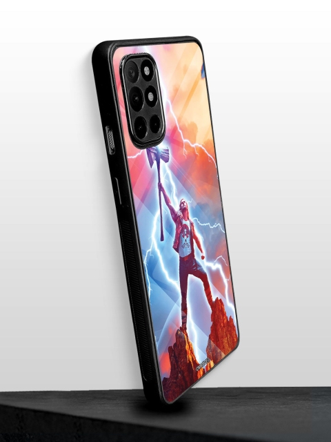 

macmerise Brown & Grey Raise the Storm breaker Printed Oneplus 8T Mobile Back Case