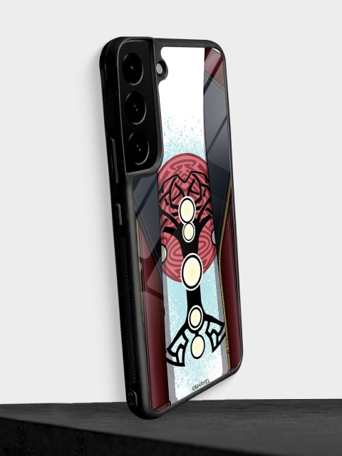 

macmerise Maroon & Black Suit up Thor Printed Samsung S22 Plus Back Case