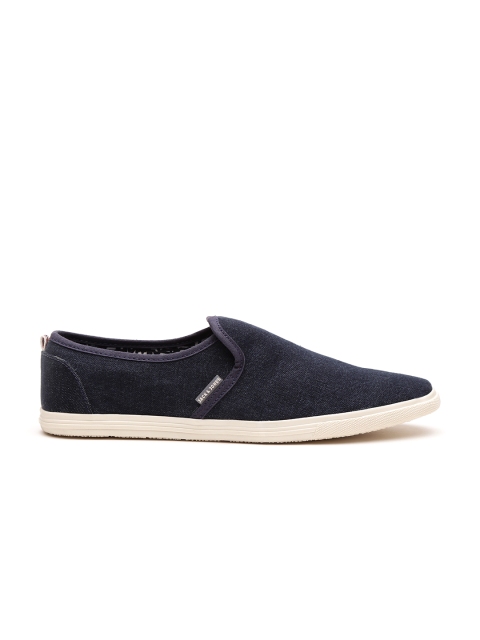 

Jack & Jones Men Navy Blue Slip-On Sneakers