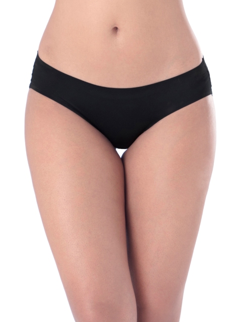 

PrettySecrets Women Black Low-Rise Bikini Briefs P0005