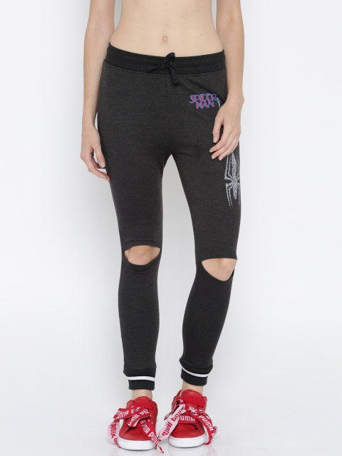 

Kook N Keech Charcoal Grey Printed Joggers