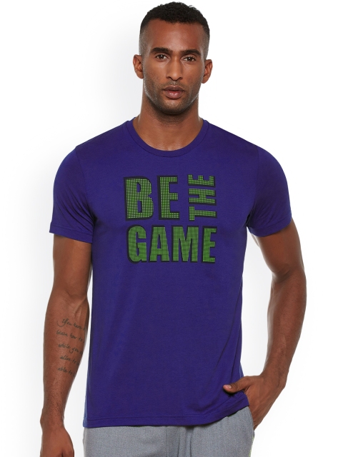 

Alcis Men Blue Printed T-shirt
