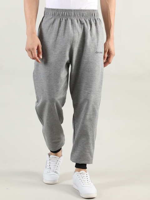 

CHKOKKO Men Grey Regular Fit Solid Outdoor Joggers