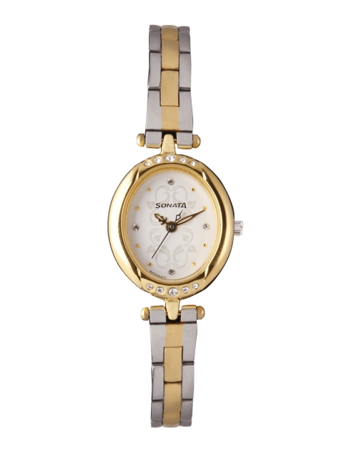 

Sonata Wedding Women Off White Analogue watch NL8118BM01