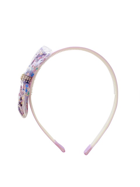 

Spiky Unisex Kids Embellished Bow Hairband, Violet