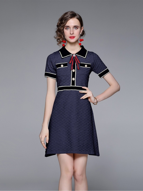 

JC Collection Blue Dress