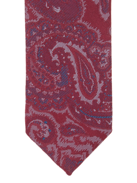 

Alvaro Castagnino Maroon Patterned Tie