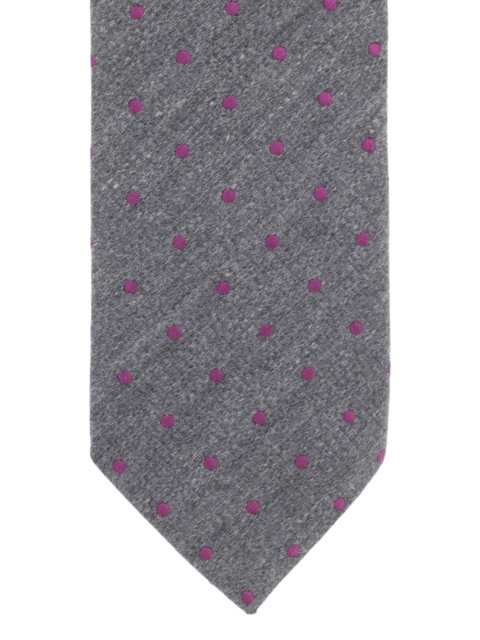 

Alvaro Castagnino Grey Patterned Tie