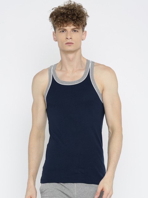 

Jockey Men Navy Innerwear Vest 9925-0105-NV-GM, Navy blue