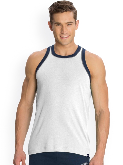 

Jockey White Innerwear Vest 9925-0105