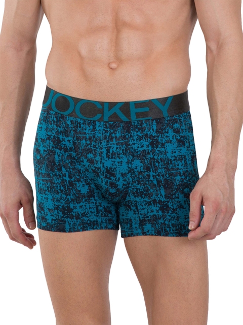 

Jockey Blue Printed Trunks IC30-0105