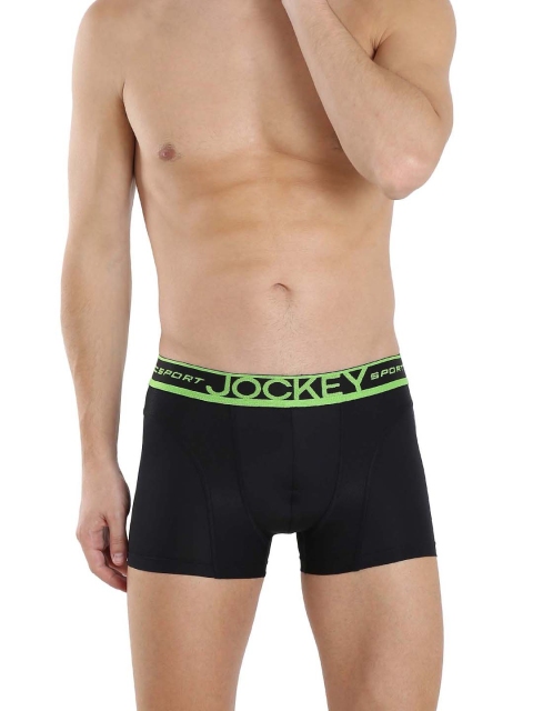 

Jockey SPORT PERFORMANCE Men Black Trunks SP56-0103