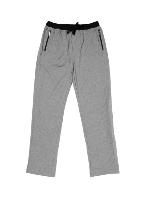 

Jockey Grey Men Melange Slim-Fit Track Pants, Grey melange