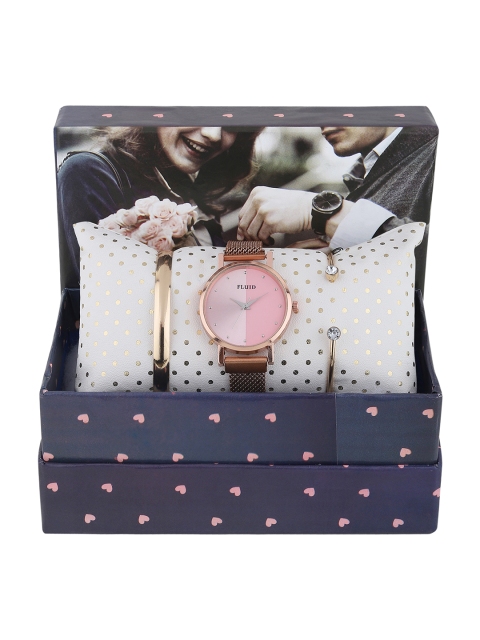 

FLUID Women Rose Gold Watch Gift Set FL-Watch Gift Set-51