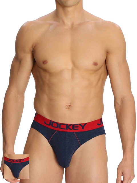 

Jockey Men Pack of 2 Navy Blue Modern Briefs US17