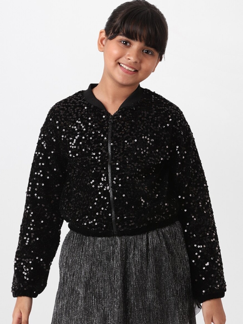 

AND Girls Black Crop Tailored Jacket