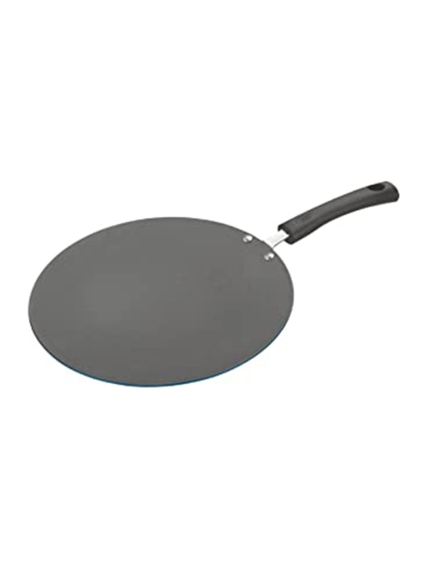 

Vinod Black Solid Aluminium Non Stick Concave Tava