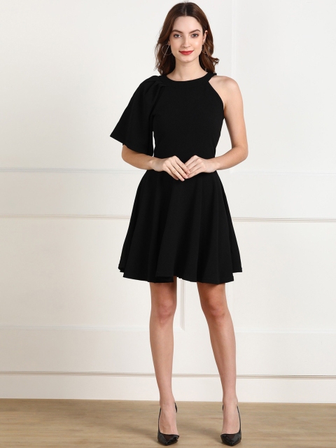 

Gaurgeous Black Georgette Dress