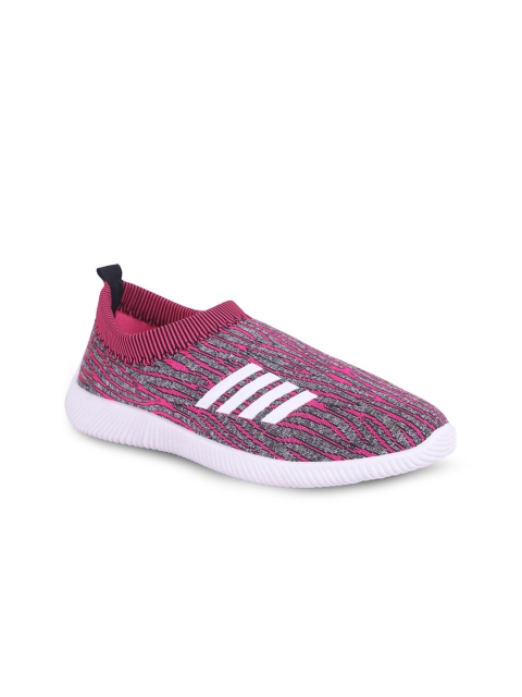 

FABBMATE Women Slip-On Walking Non-Marking Shoes, Pink