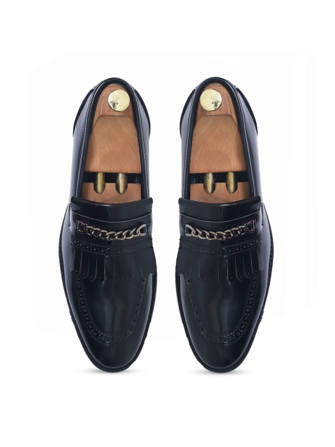 

GRIFFIN Men Half Brogues, Black