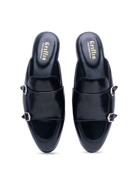 

GRIFFIN Men Mules, Black