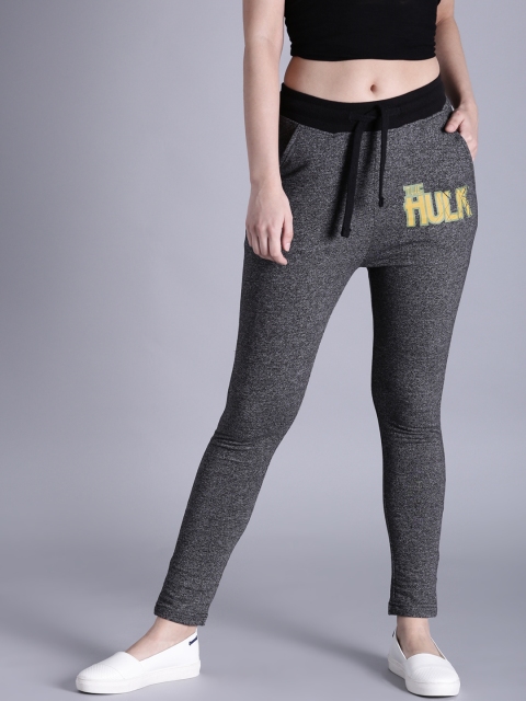 

Kook N Keech Marvel Women Charcoal Grey Track Pants