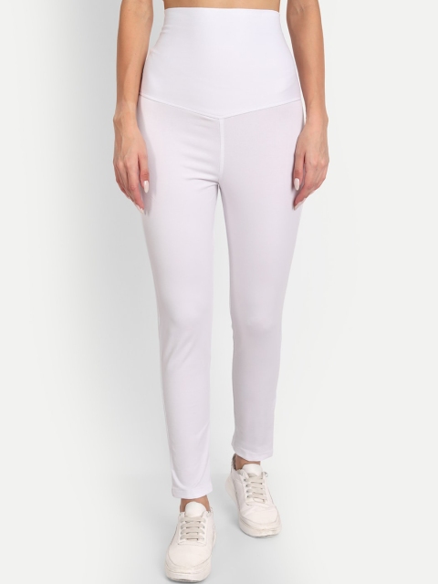 

APELLA Plus Size Women White Jegging