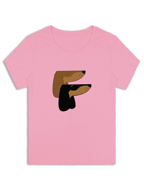 

RCPL Kids Pink Printed Cotton T-shirt
