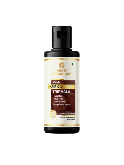 

Khadi Organique Triphala Khadi Hair Oil 210 ml, Brown