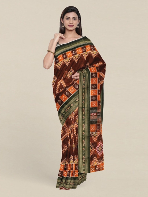 

Pothys Maroon & Green Zari Saree