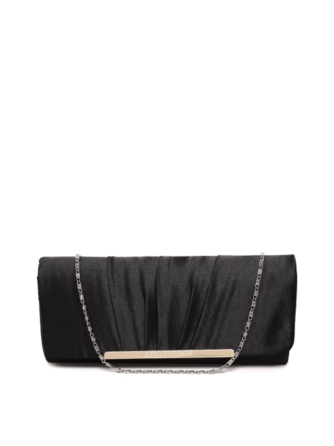 

Lino Perros Black Clutch with Chain Strap