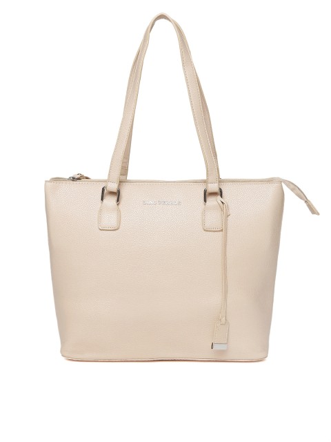 

Lino Perros Beige Solid Shoulder Bag