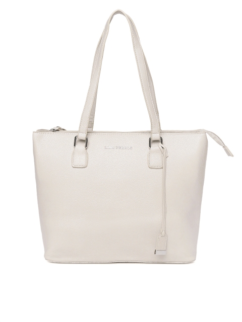

Lino Perros Off-White Solid Shoulder Bag